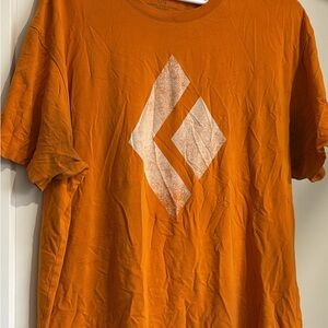 Black Diamond Orange Short-Sleeve Logo Tee